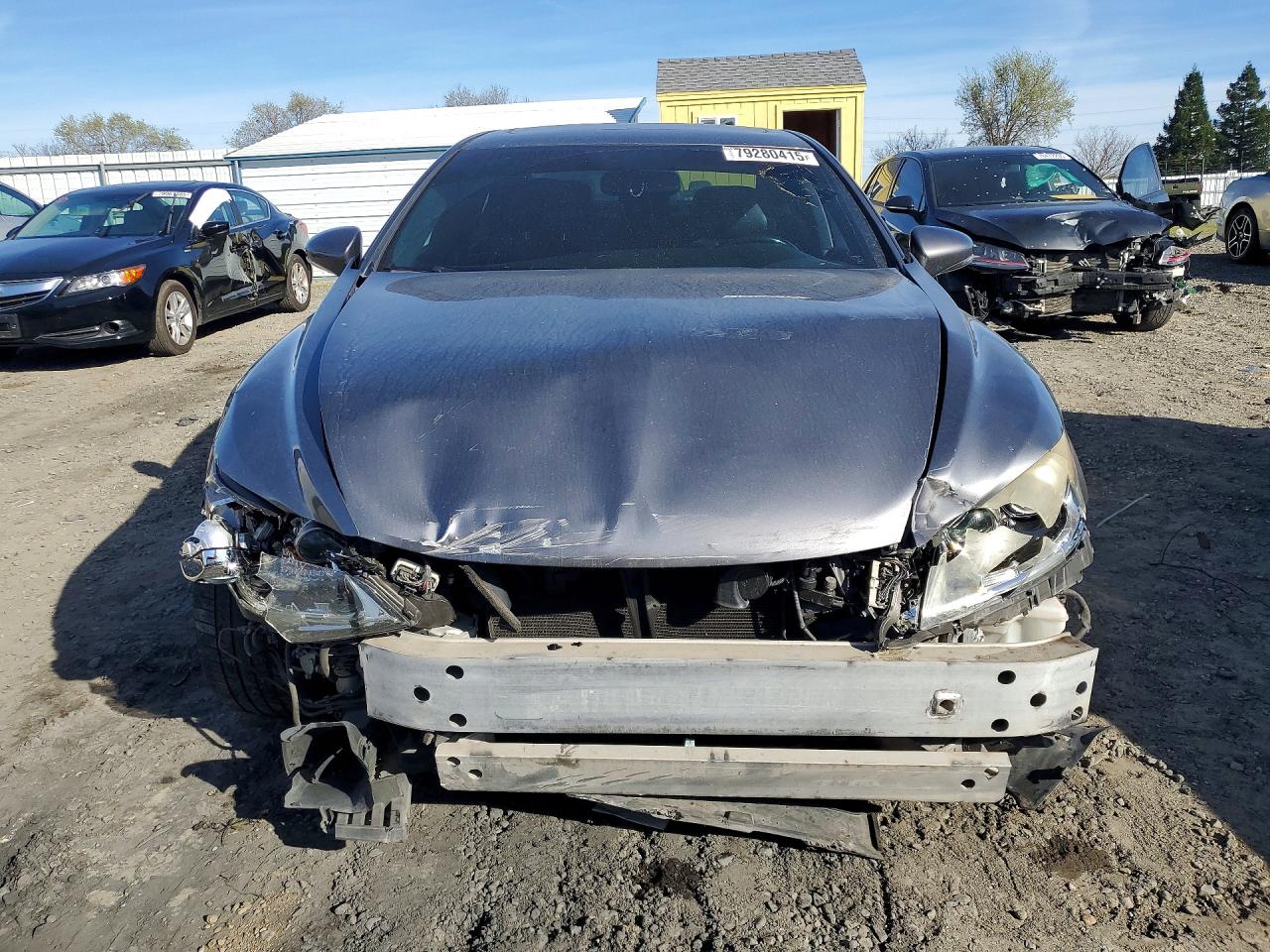 2013 Lexus Ls 460 Base Серый vin: JTHBL5EF8D5118332