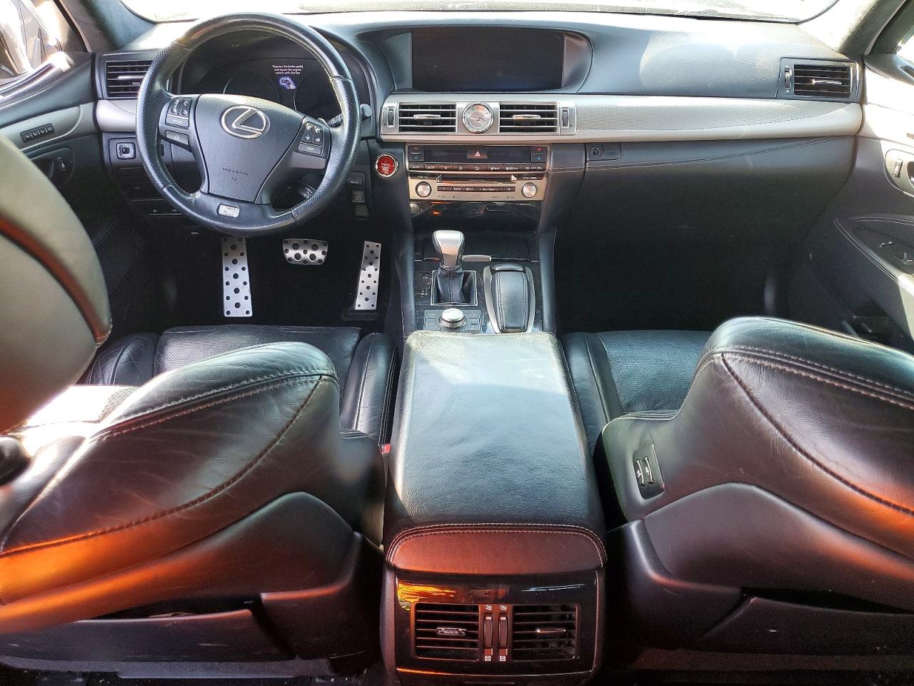 2013 Lexus Ls 460 Base Серый vin: JTHBL5EF8D5118332