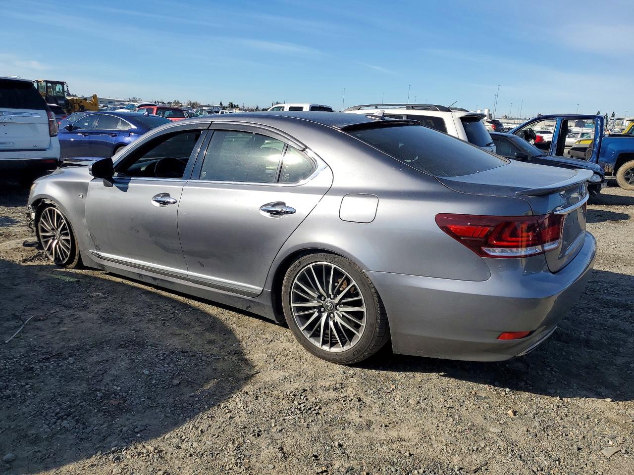 2013 Lexus Ls 460 Base Серый vin: JTHBL5EF8D5118332