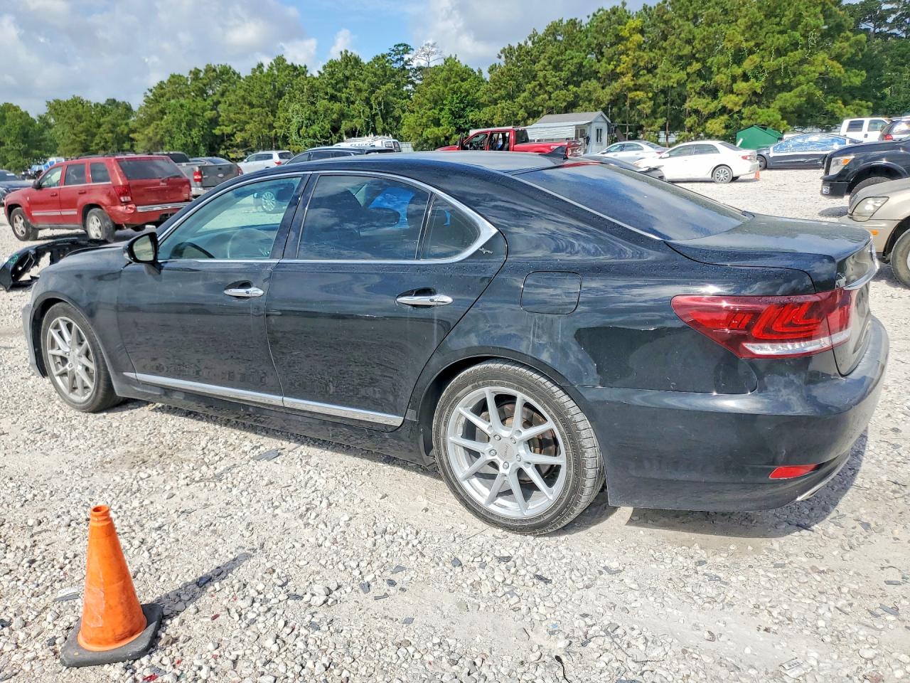 2013 Lexus Ls 460 Black vin: JTHBL5EF8D5119836