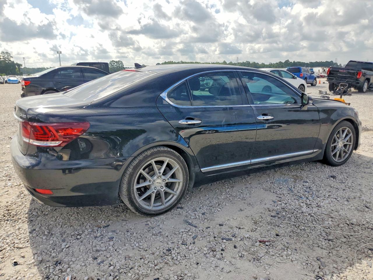 2013 Lexus Ls 460 Black vin: JTHBL5EF8D5119836