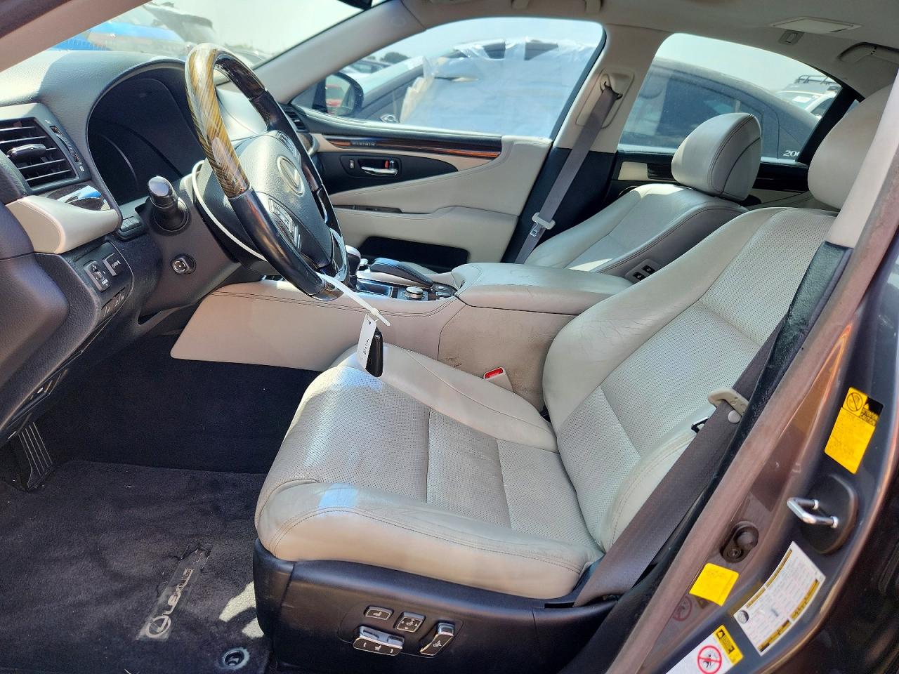 2013 Lexus Ls 460 Gray vin: JTHBL5EF8D5122042