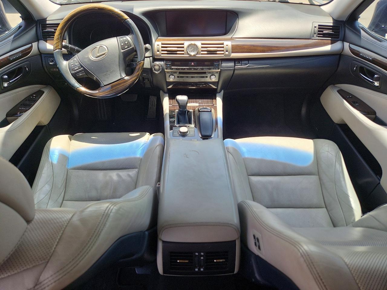 2013 Lexus Ls 460 Gray vin: JTHBL5EF8D5122042