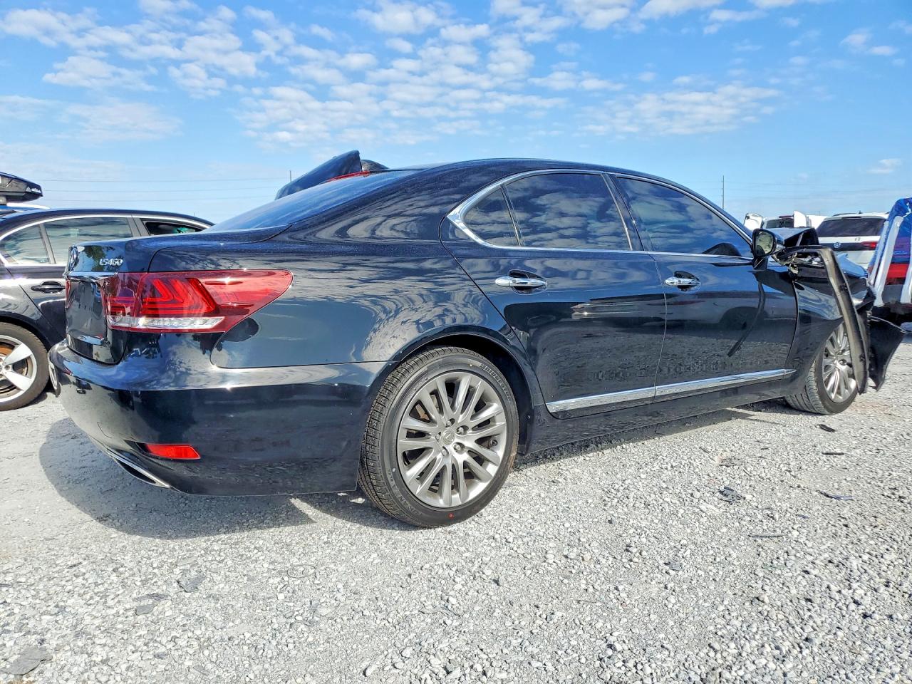 2014 Lexus Ls 460 Черный vin: JTHBL5EF8E5125654