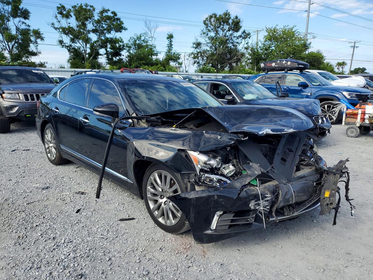 2014 Lexus Ls 460 Черный vin: JTHBL5EF8E5125654