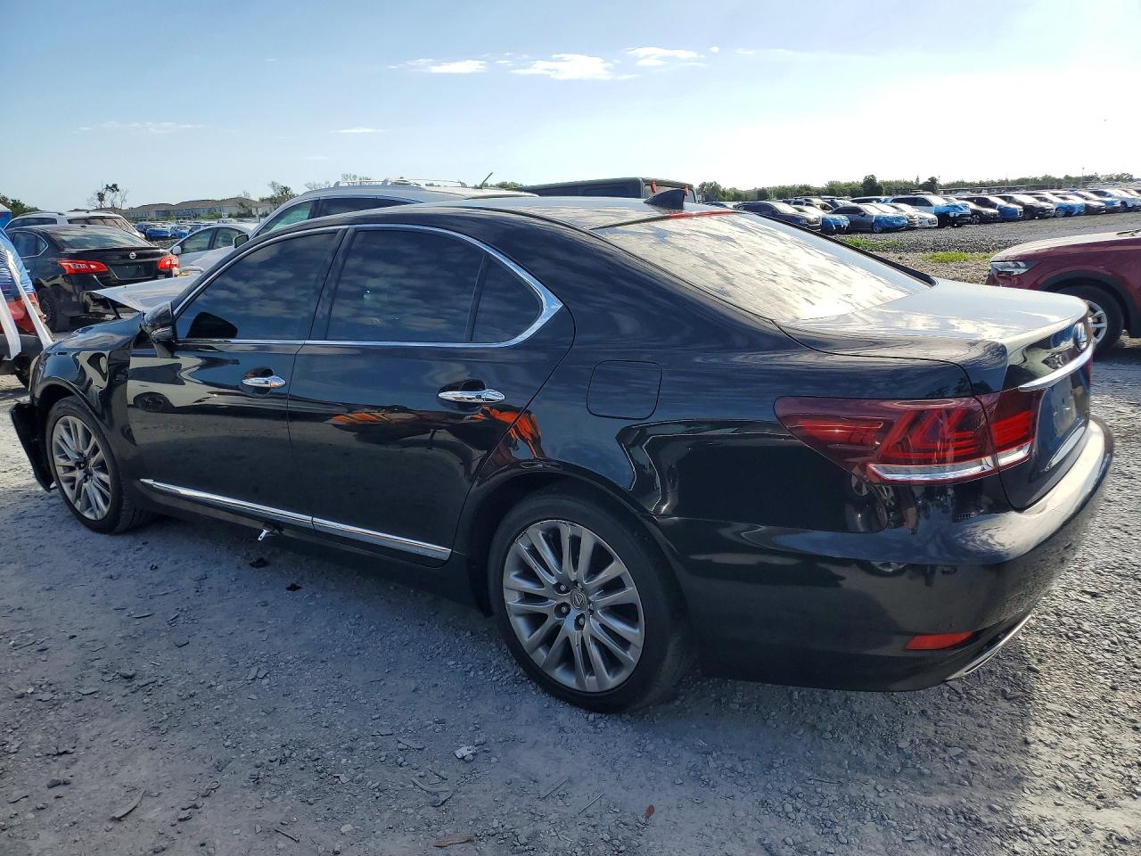 2014 Lexus Ls 460 Черный vin: JTHBL5EF8E5125654