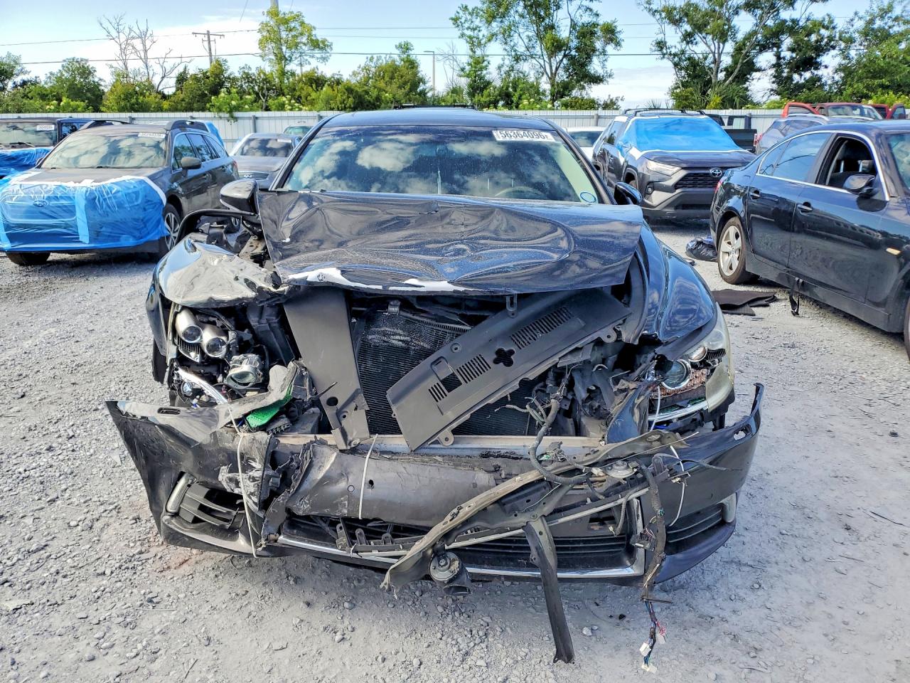 2014 Lexus Ls 460 Черный vin: JTHBL5EF8E5125654