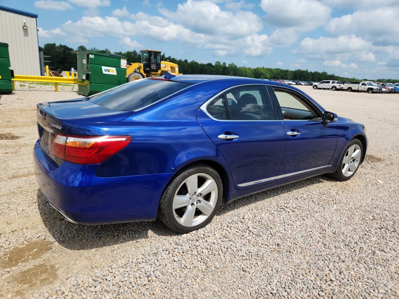 2010 Lexus Ls 460 Blue vin: JTHBL5EF9A5096093