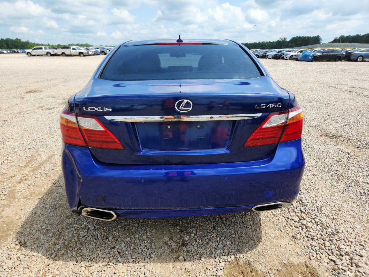 2010 Lexus Ls 460 Blue vin: JTHBL5EF9A5096093