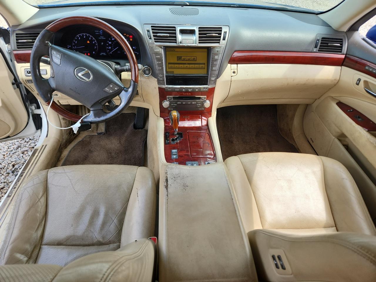 2010 Lexus Ls 460 Blue vin: JTHBL5EF9A5096093