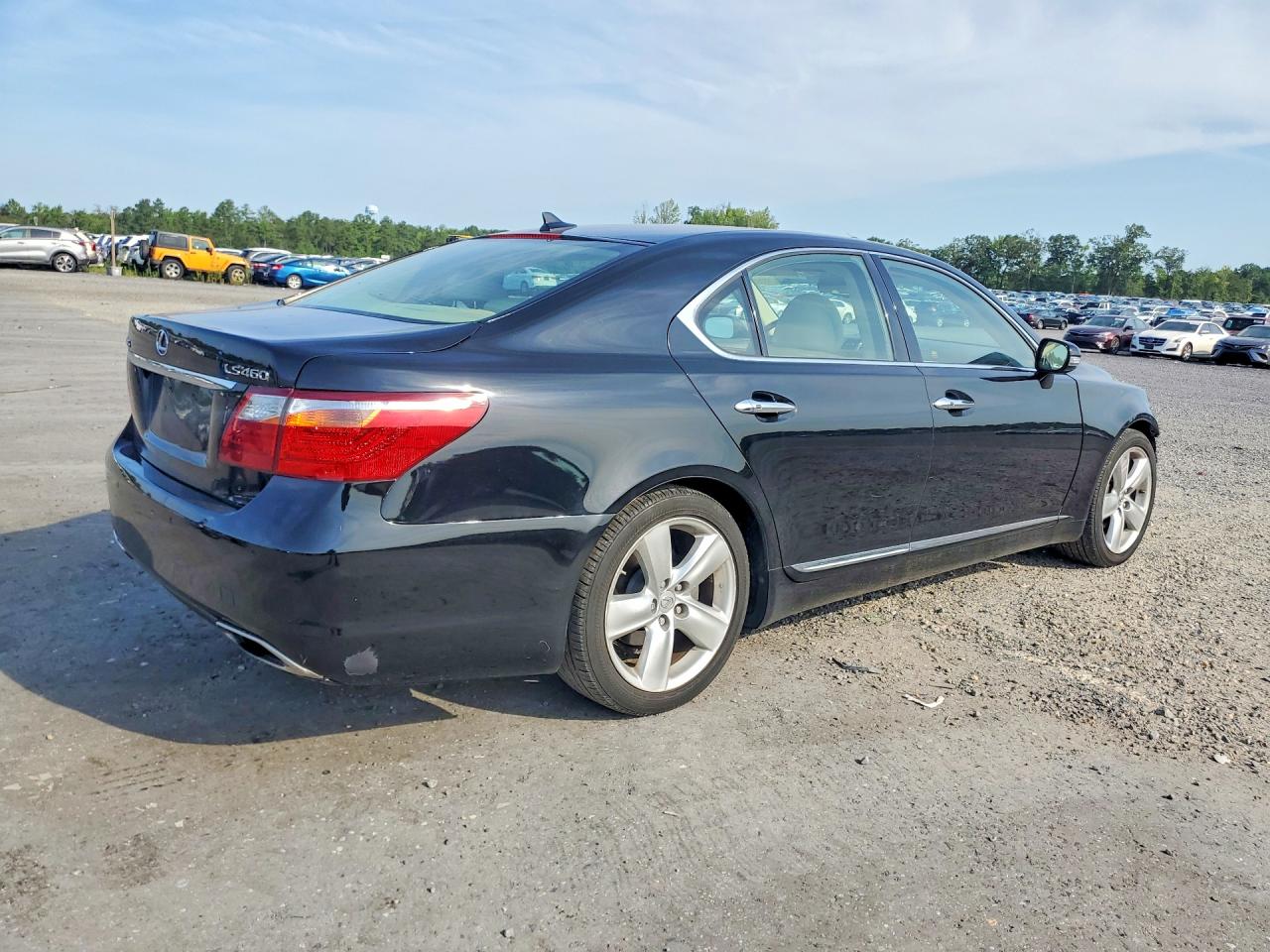 2011 Lexus Ls 460 Черный vin: JTHBL5EF9B5103867