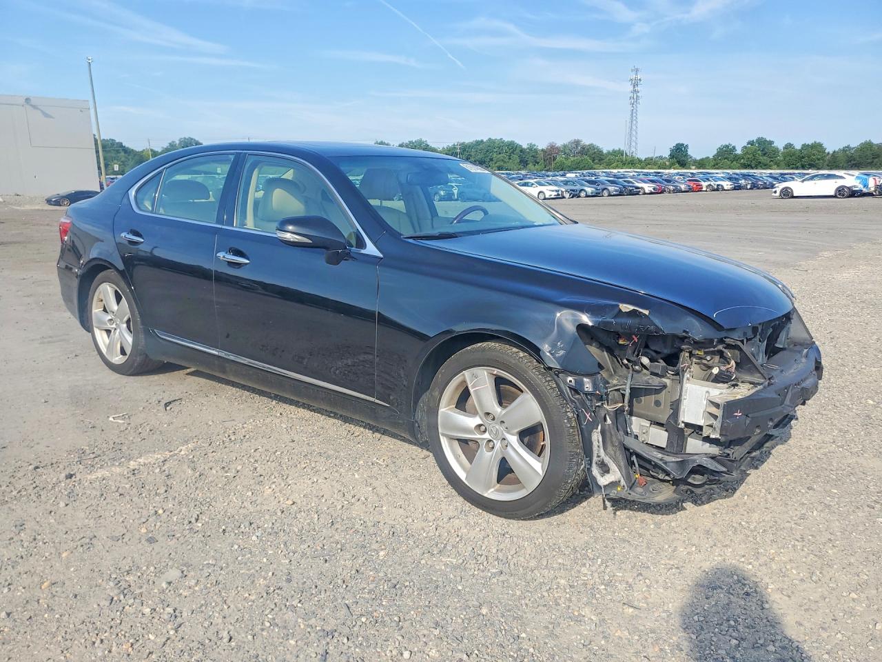 2011 Lexus Ls 460 Черный vin: JTHBL5EF9B5103867