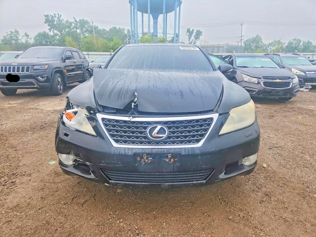 2011 Lexus Ls 460 Черный vin: JTHBL5EF9B5104436