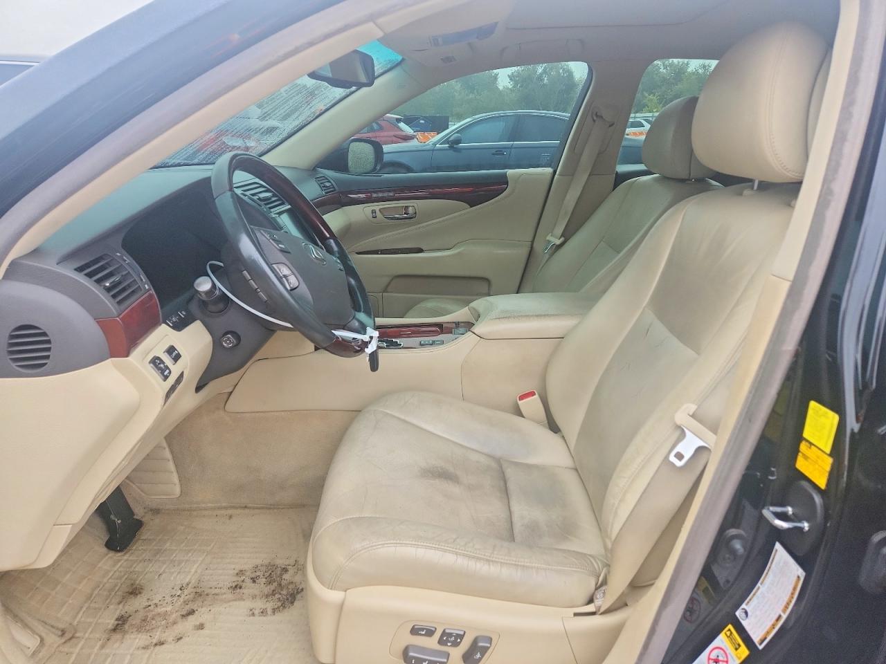 2011 Lexus Ls 460 Черный vin: JTHBL5EF9B5104436