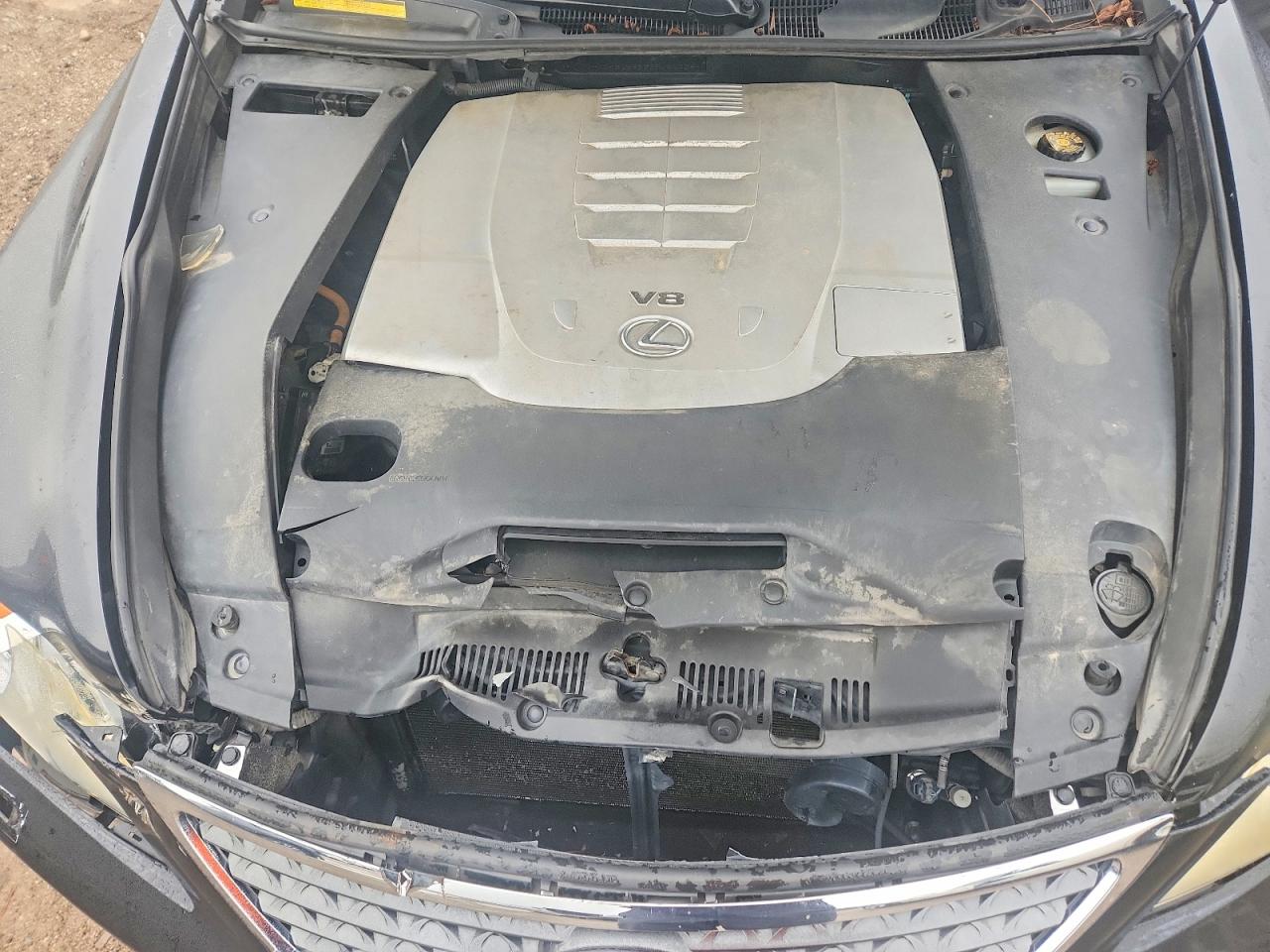 2011 Lexus Ls 460 Черный vin: JTHBL5EF9B5104436