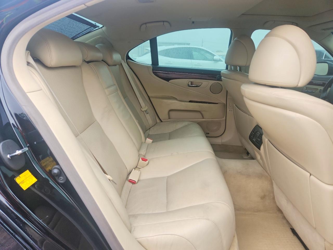2011 Lexus Ls 460 Черный vin: JTHBL5EF9B5104436