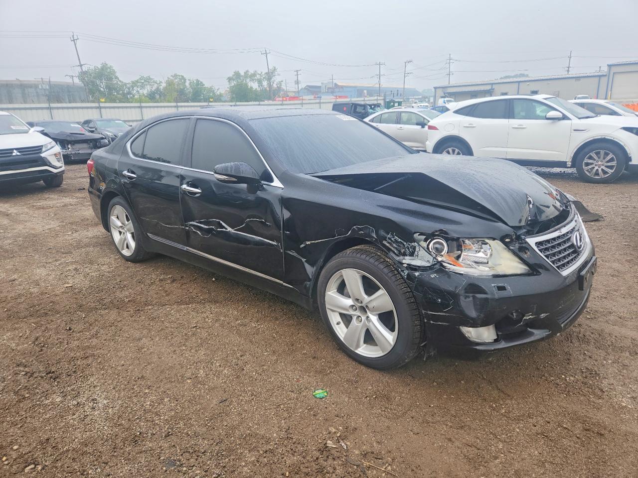 2011 Lexus Ls 460 Черный vin: JTHBL5EF9B5104436