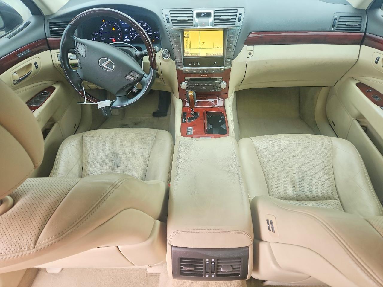 2011 Lexus Ls 460 Черный vin: JTHBL5EF9B5104436