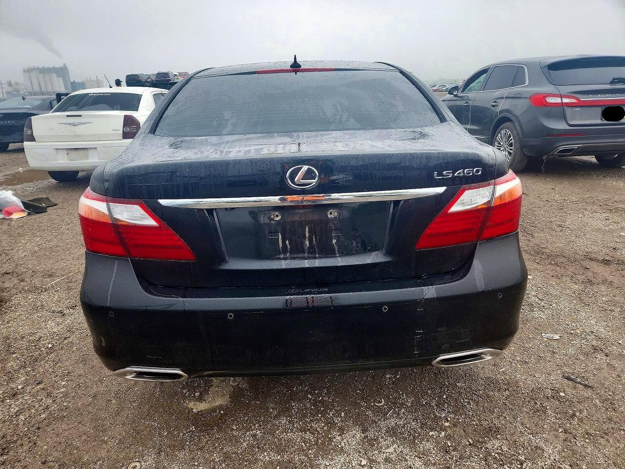 2011 Lexus Ls 460 Черный vin: JTHBL5EF9B5104436