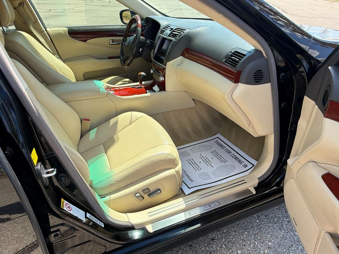 2012 Lexus Ls 460 Black vin: JTHBL5EF9C5109119