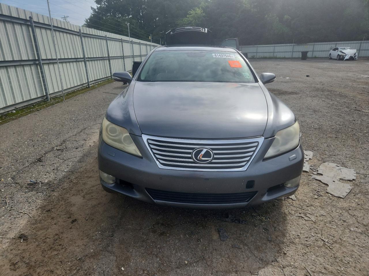 2012 Lexus Ls 460 Gray vin: JTHBL5EF9C5109458