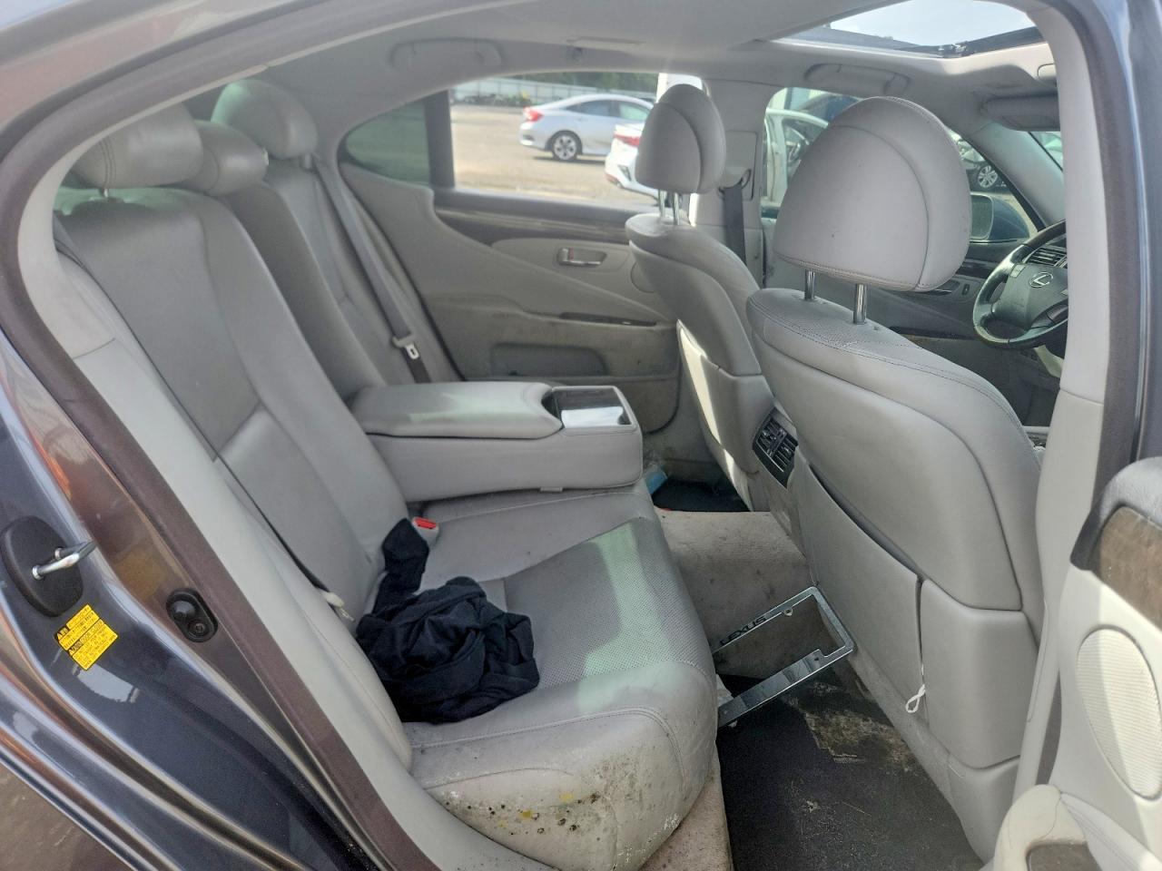 2012 Lexus Ls 460 Gray vin: JTHBL5EF9C5109458