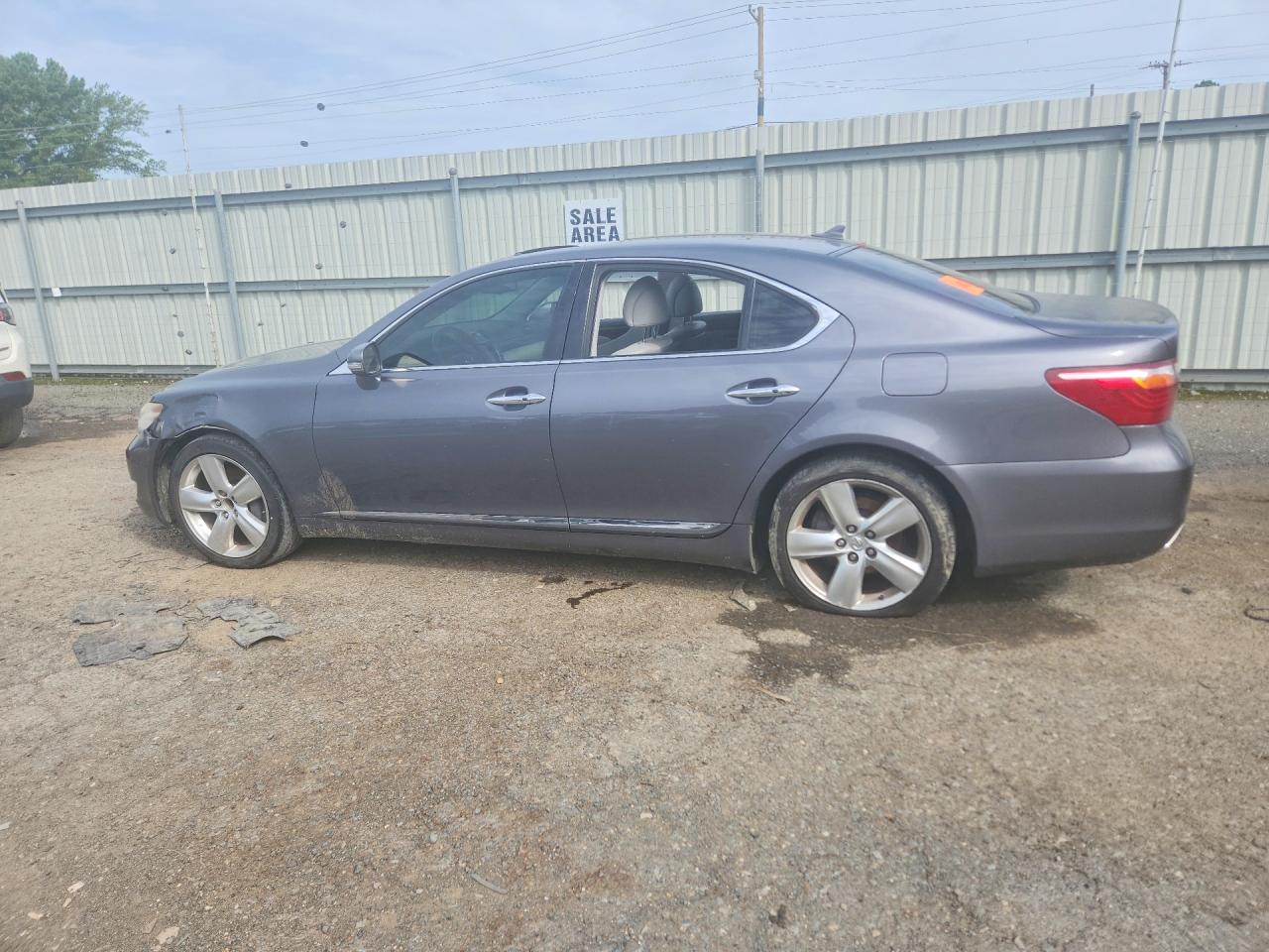 2012 Lexus Ls 460 Gray vin: JTHBL5EF9C5109458