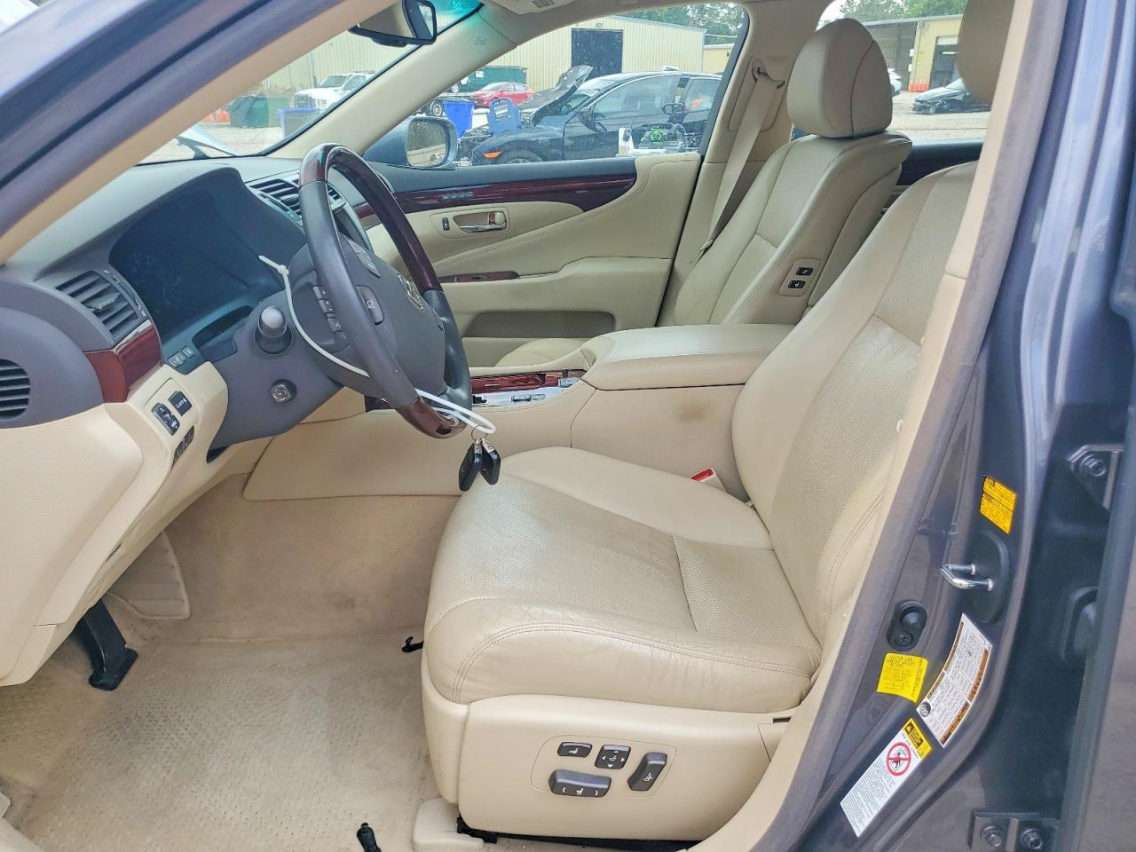 2012 Lexus Ls 460 Base Серый vin: JTHBL5EF9C5110030