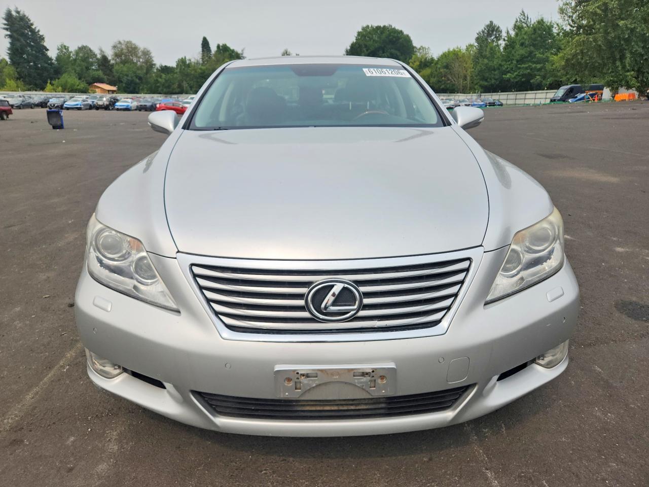 2012 Lexus Ls 460 Silver vin: JTHBL5EF9C5112778