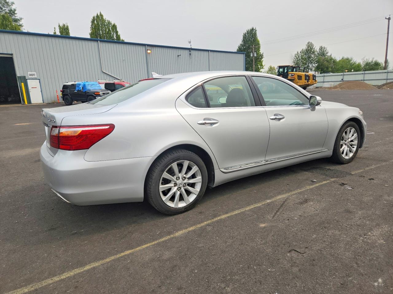 2012 Lexus Ls 460 Silver vin: JTHBL5EF9C5112778