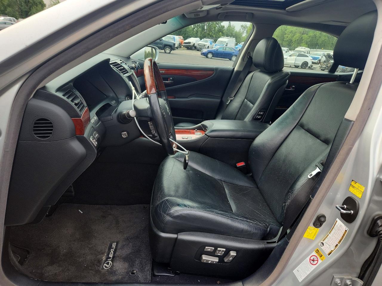 2012 Lexus Ls 460 Silver vin: JTHBL5EF9C5112778