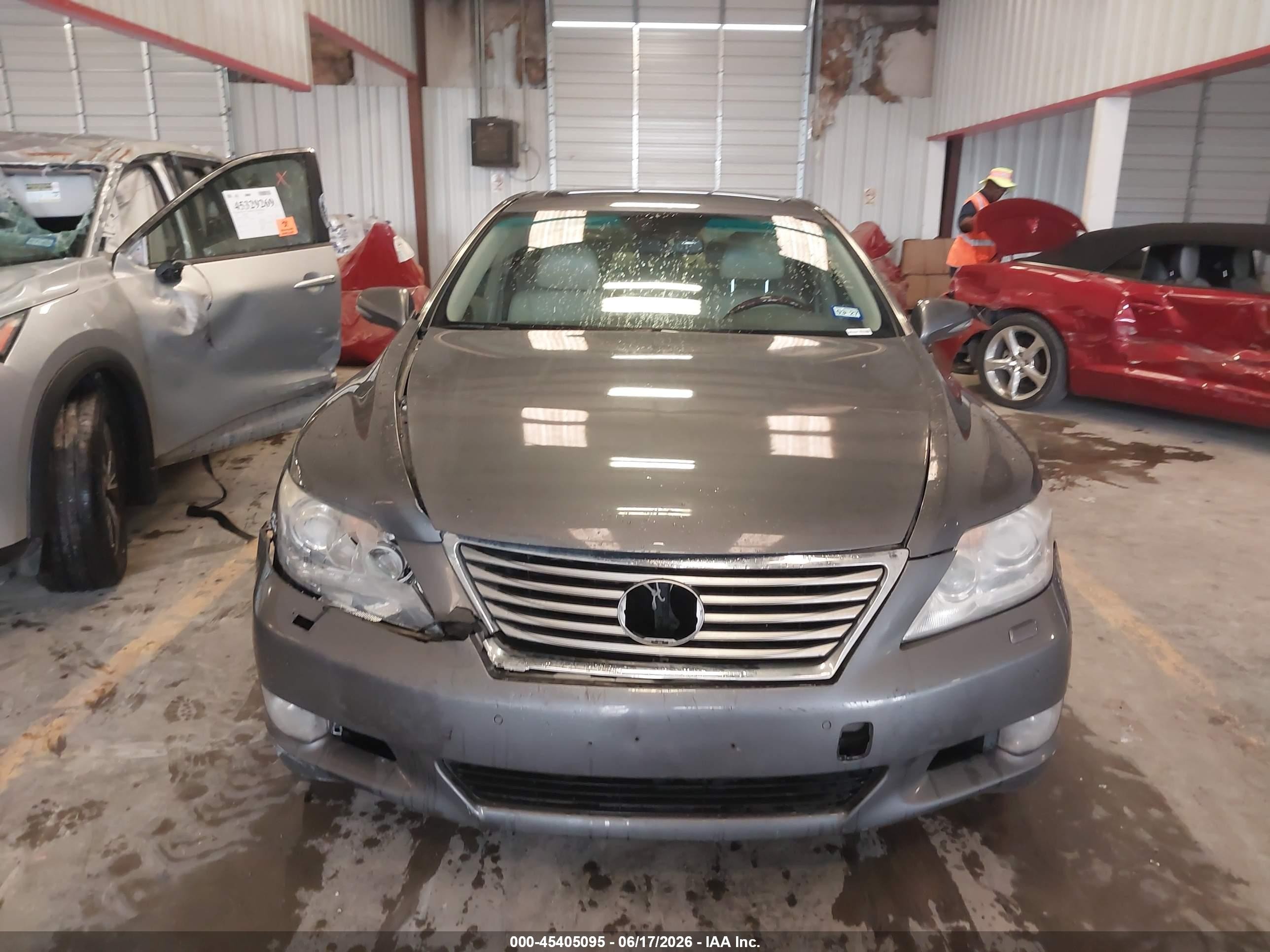 2012 Lexus Ls 460 Gray vin: JTHBL5EF9C5112814