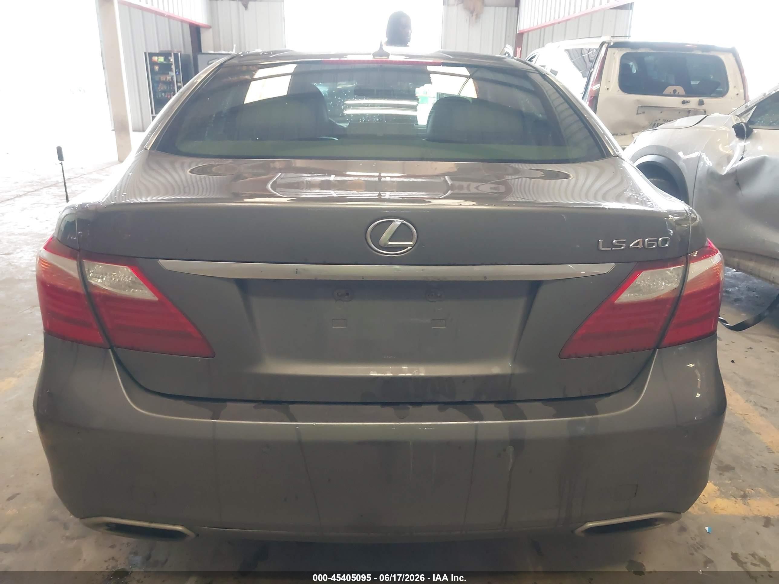 2012 Lexus Ls 460 Gray vin: JTHBL5EF9C5112814