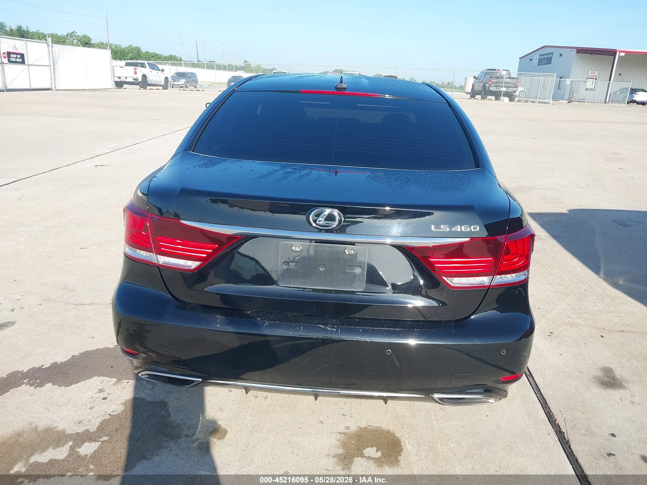 2013 Lexus Ls 460   Black vin: JTHBL5EF9D5122499