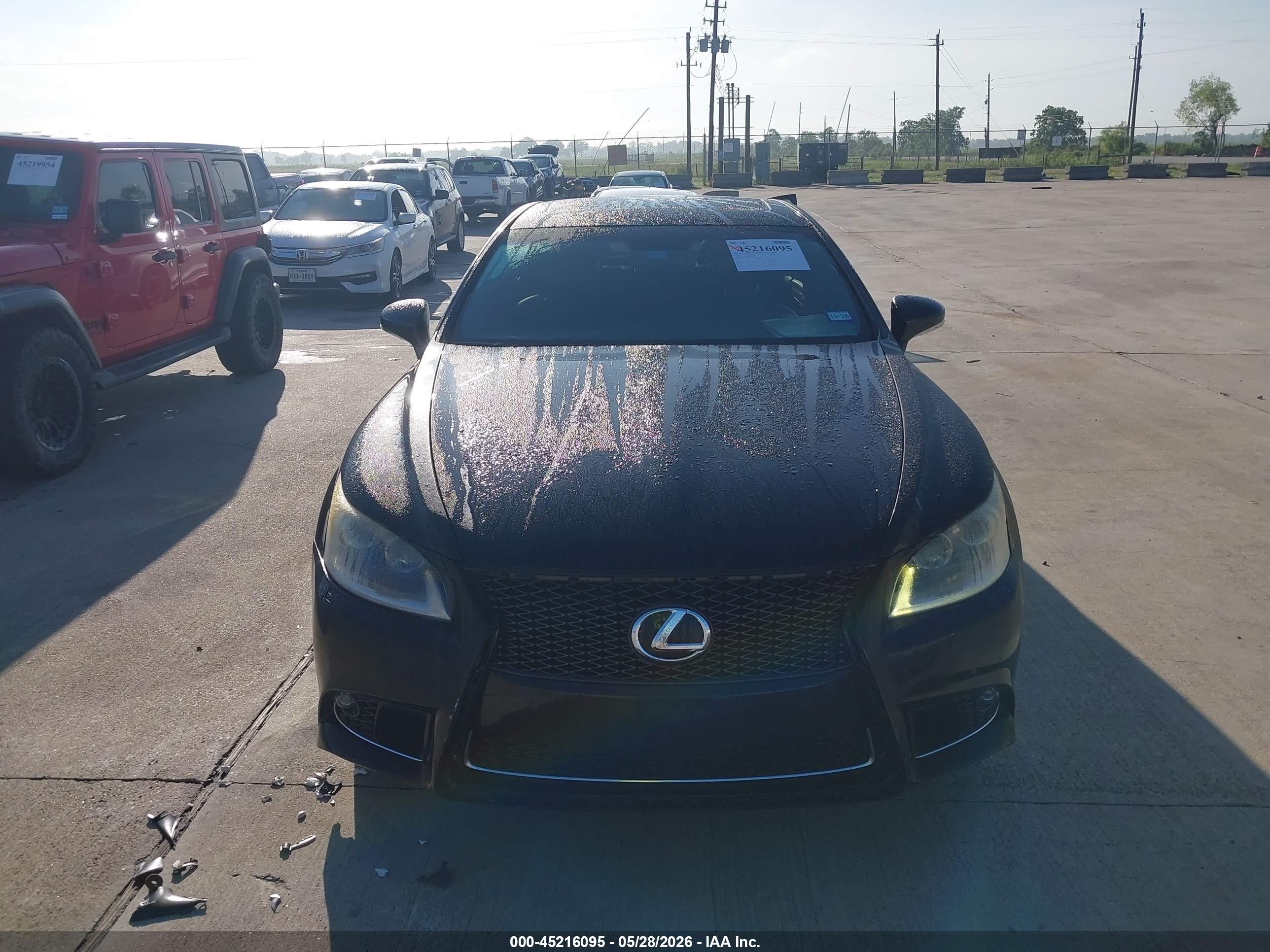 2013 Lexus Ls 460   Black vin: JTHBL5EF9D5122499