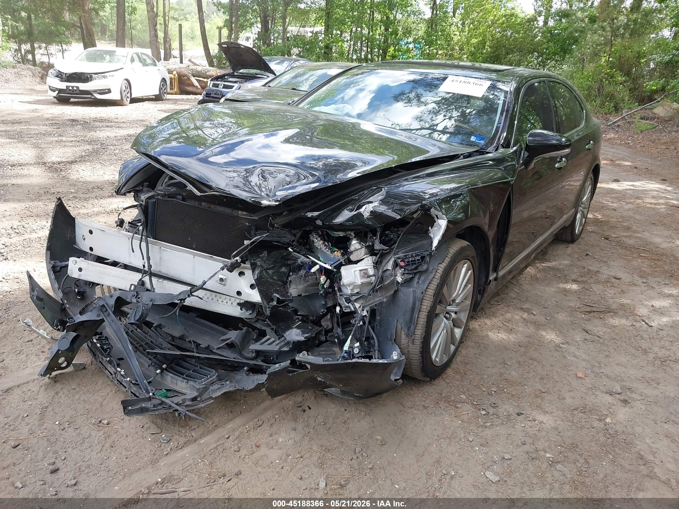 2014 Lexus Ls 460   Black vin: JTHBL5EF9E5126778