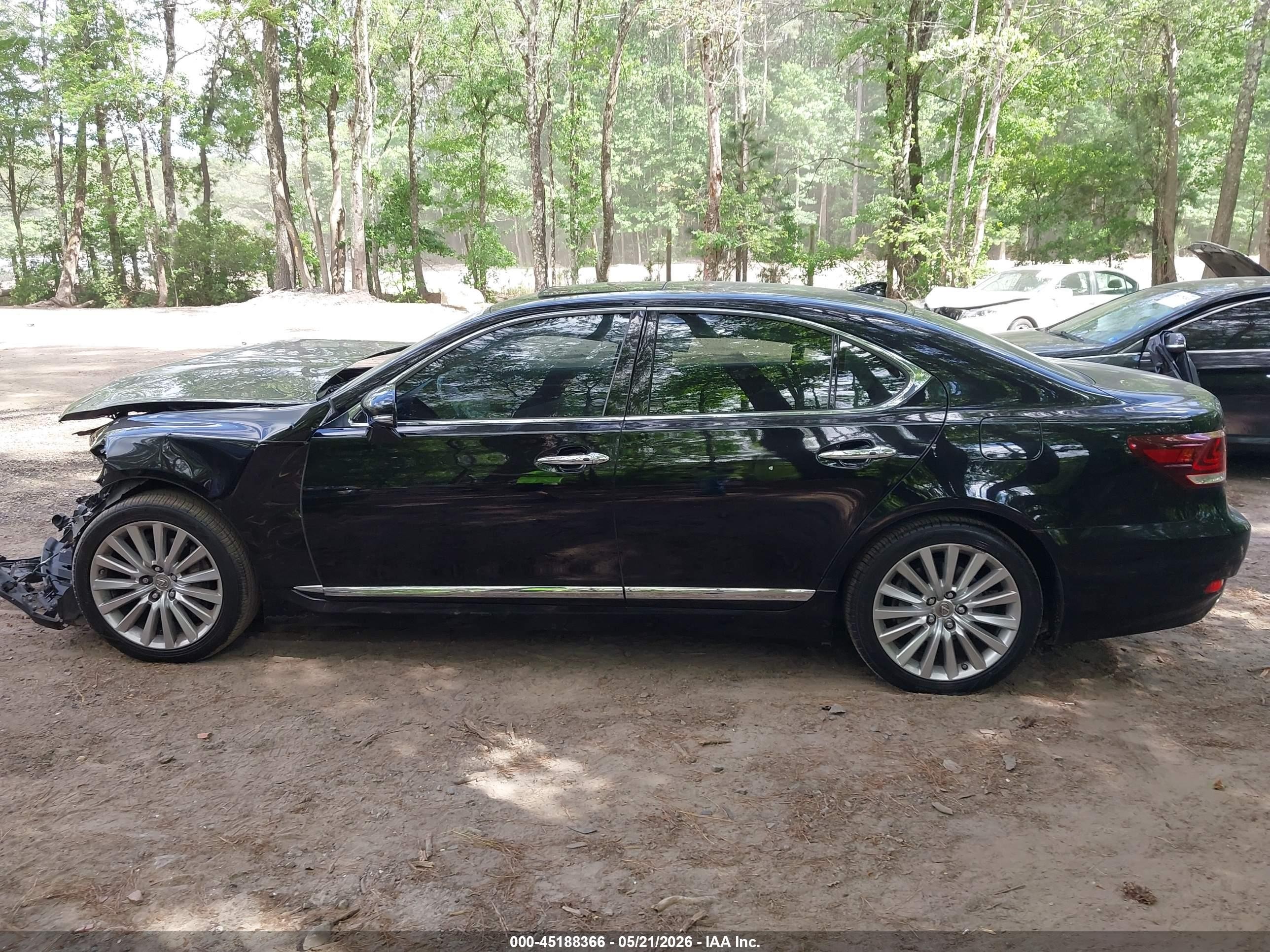 2014 Lexus Ls 460   Black vin: JTHBL5EF9E5126778