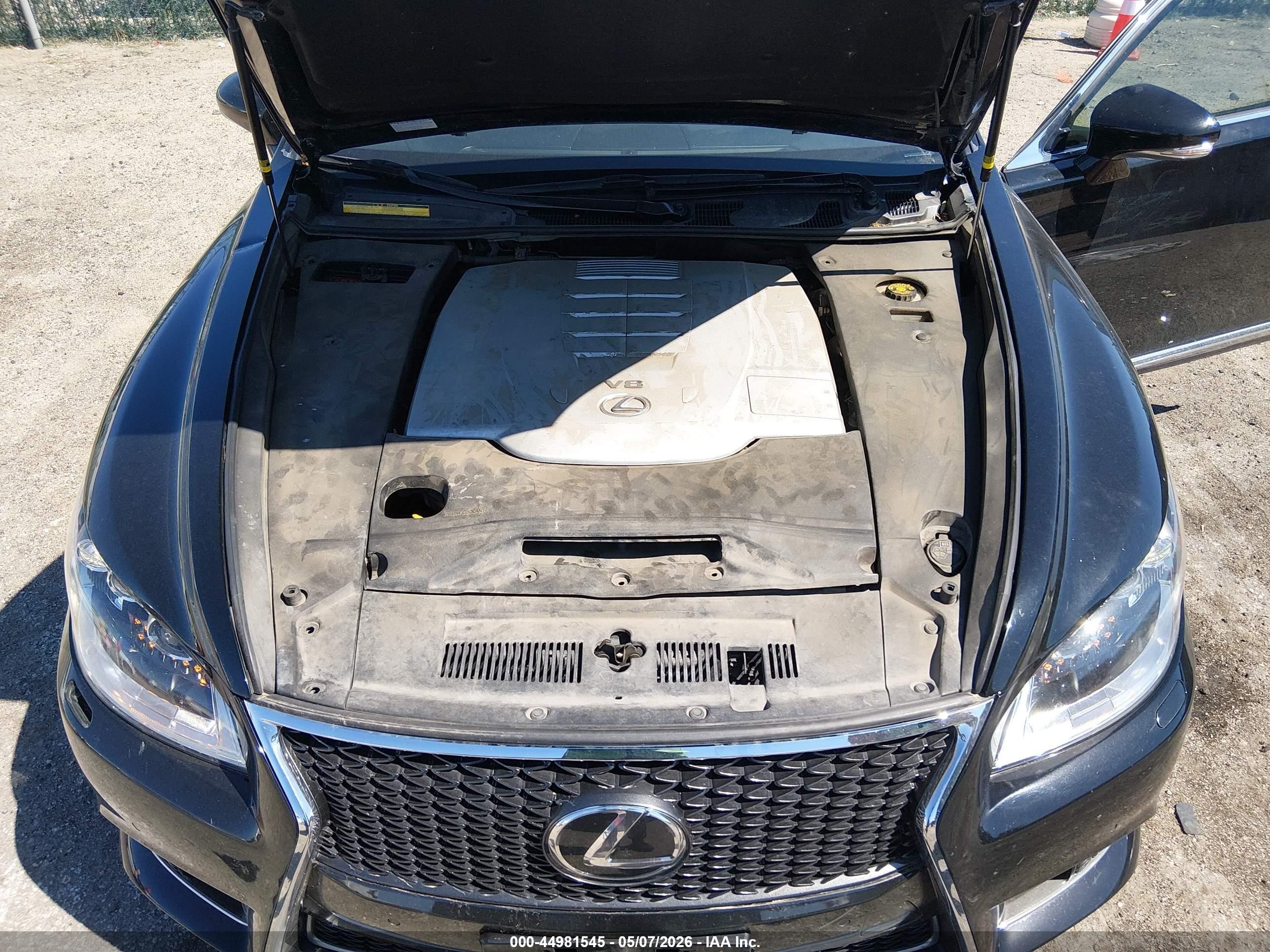 2014 Lexus Ls 460   Black vin: JTHBL5EF9E5127722