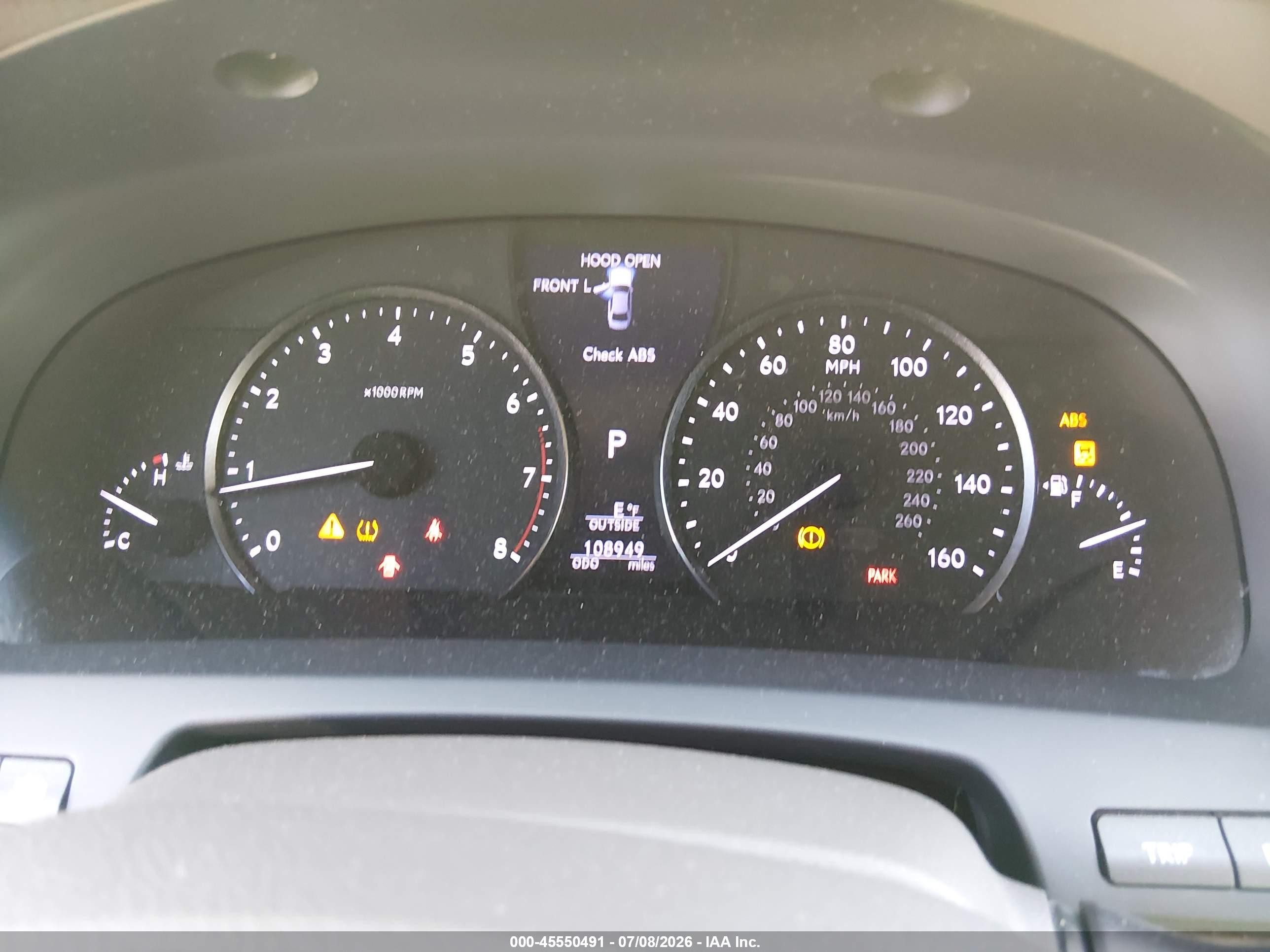 2014 Lexus Ls 460   White vin: JTHBL5EF9E5128580
