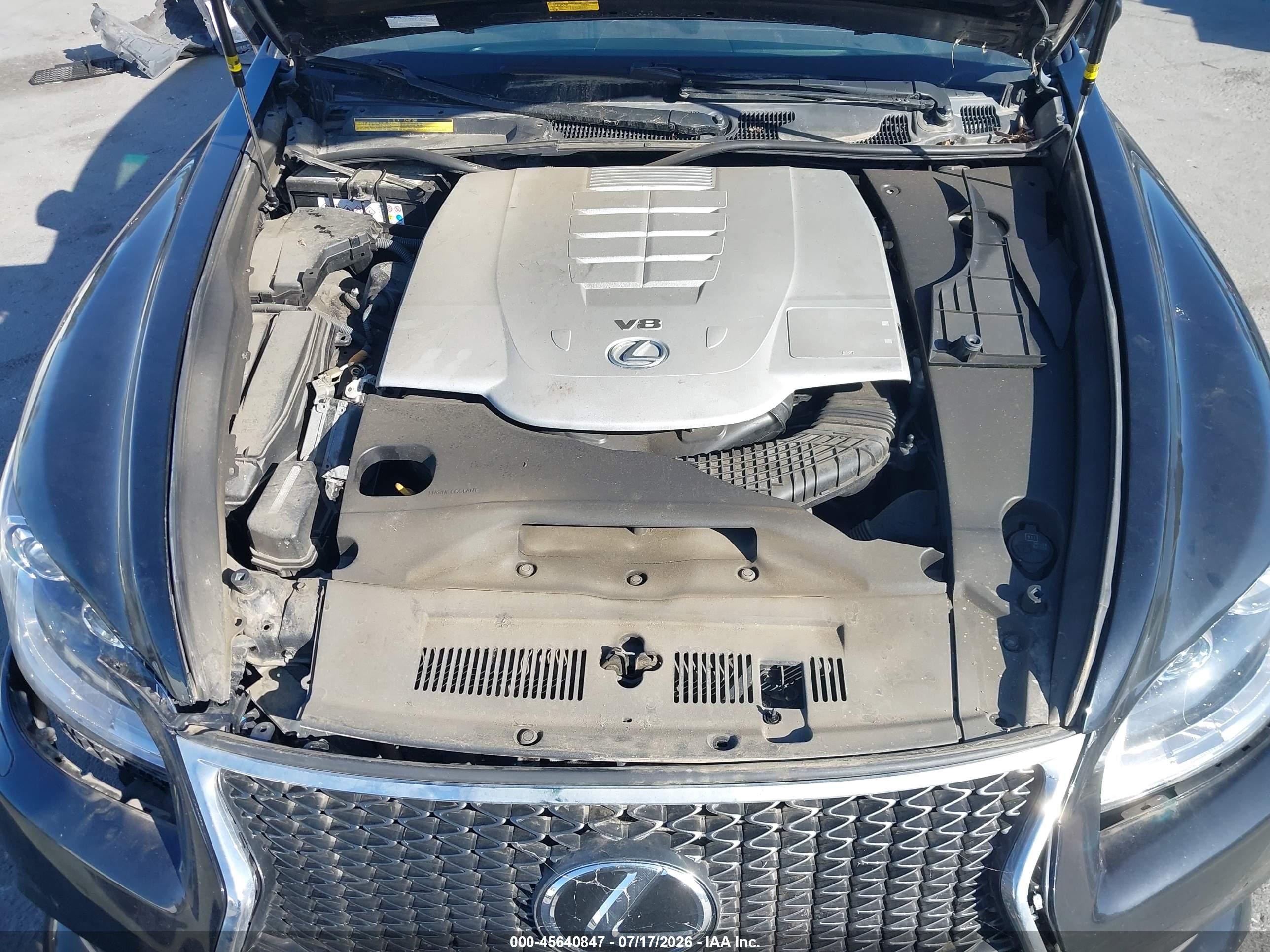 2014 Lexus Ls 460   Black vin: JTHBL5EF9E5128739