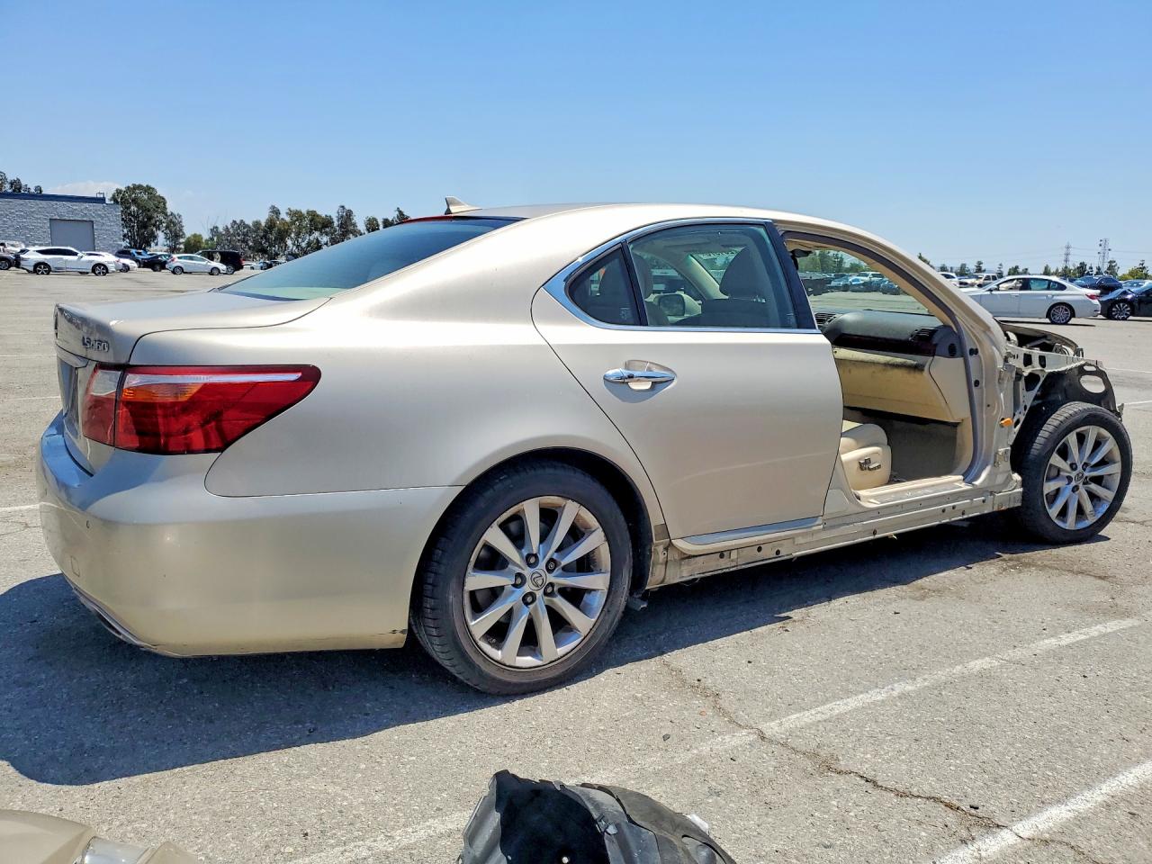 2011 Lexus Ls 460 Желто-коричневый vin: JTHBL5EFXB5106907