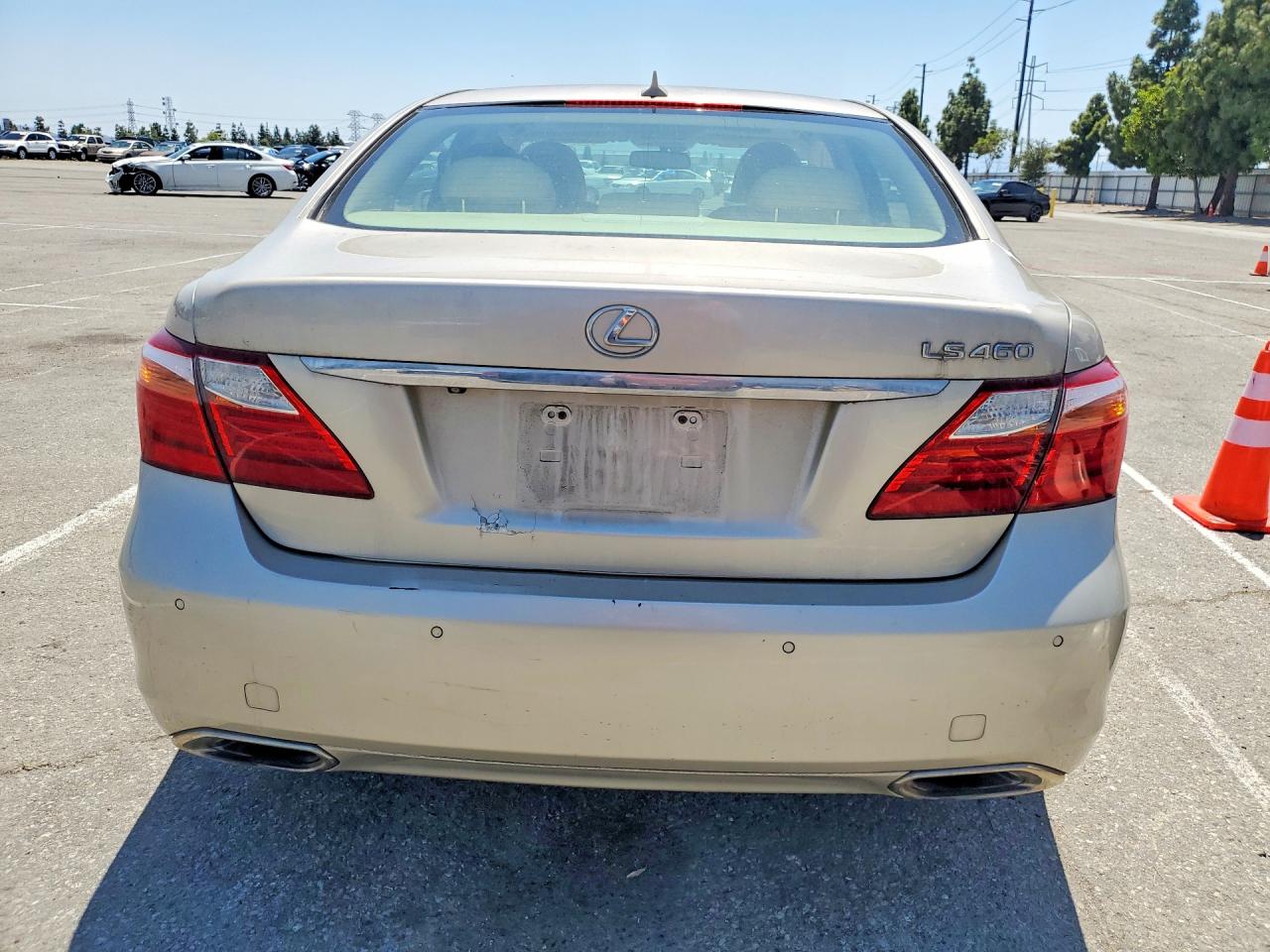 2011 Lexus Ls 460 Желто-коричневый vin: JTHBL5EFXB5106907