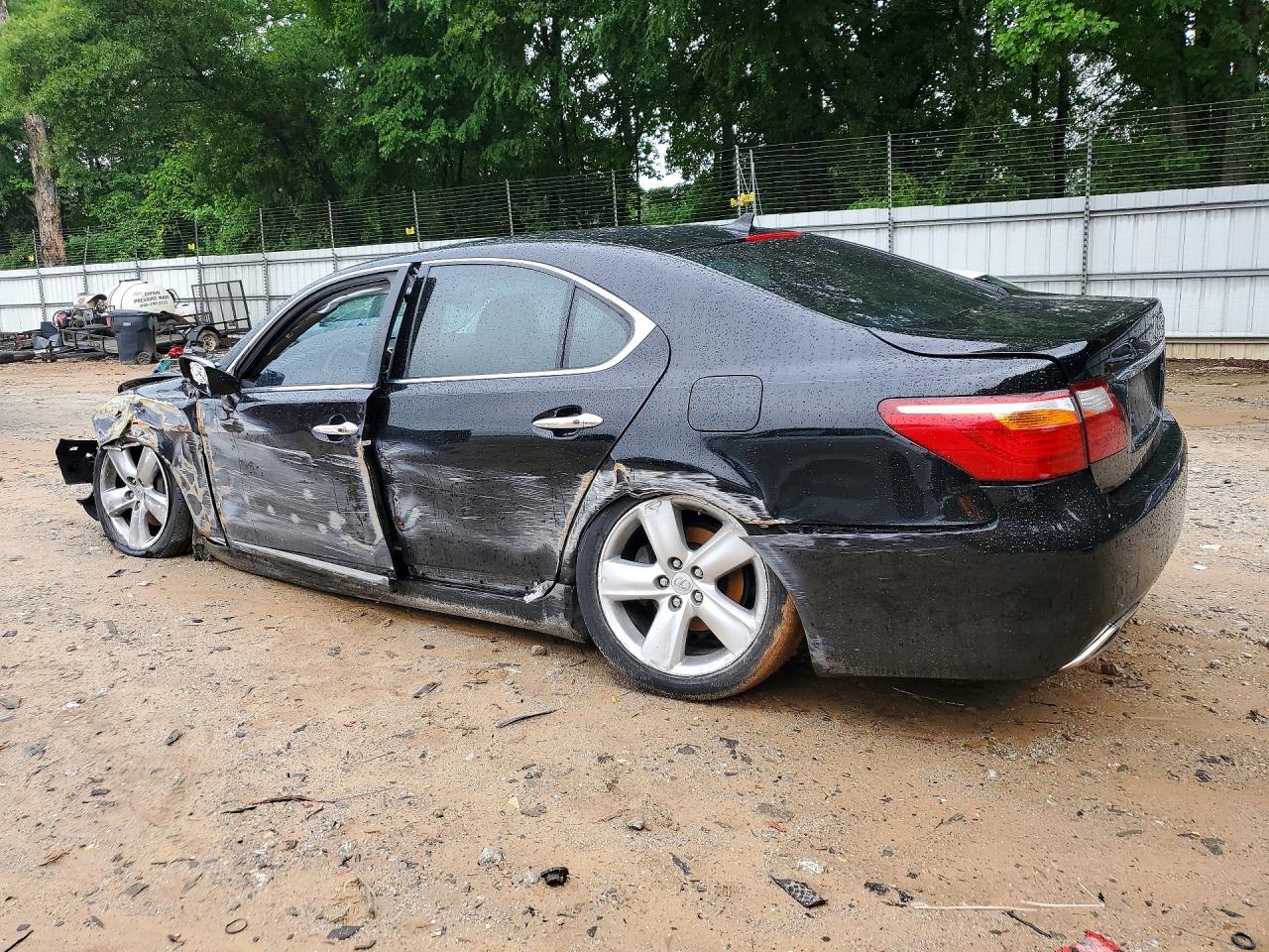 2012 Lexus Ls 460 Черный vin: JTHBL5EFXC5110537