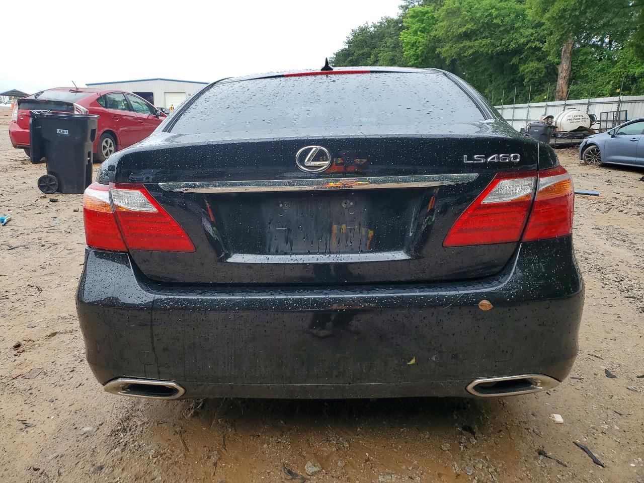 2012 Lexus Ls 460 Черный vin: JTHBL5EFXC5110537
