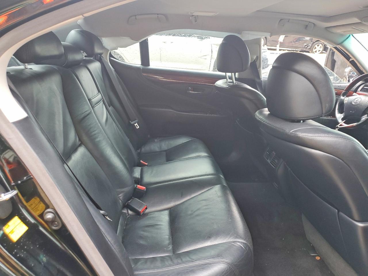 2012 Lexus Ls 460 Черный vin: JTHBL5EFXC5110537