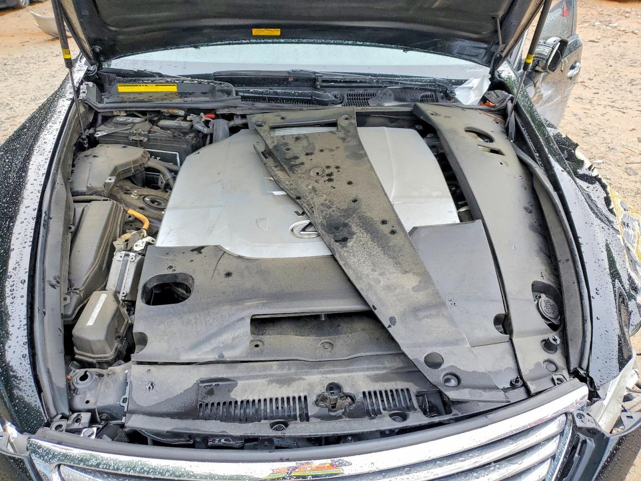 2012 Lexus Ls 460 Черный vin: JTHBL5EFXC5110537