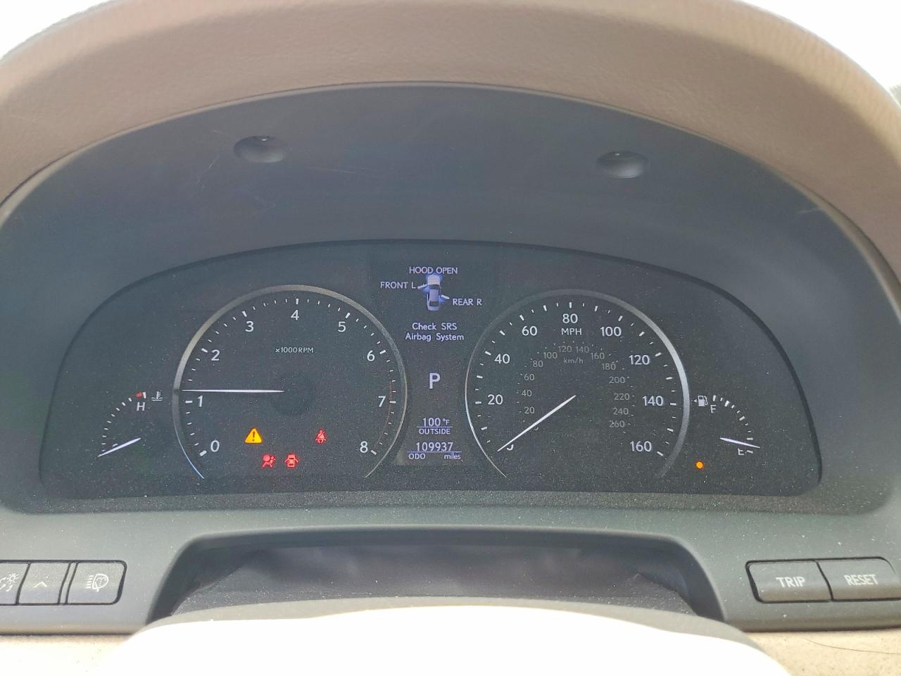2013 Lexus Ls 460 Red vin: JTHBL5EFXD5118042