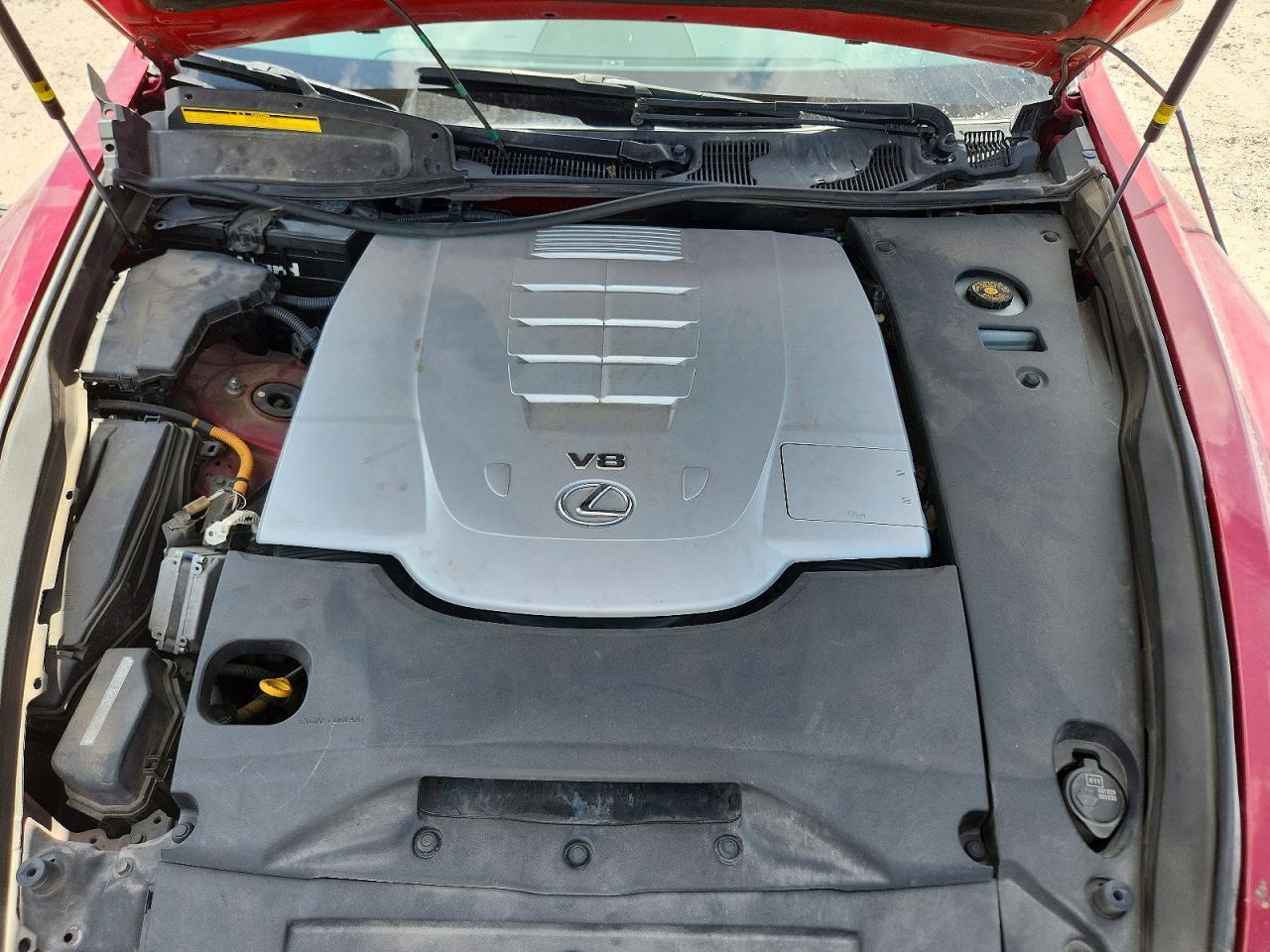 2014 Lexus Ls 500 Red vin: JTHBL5EFXE5125462