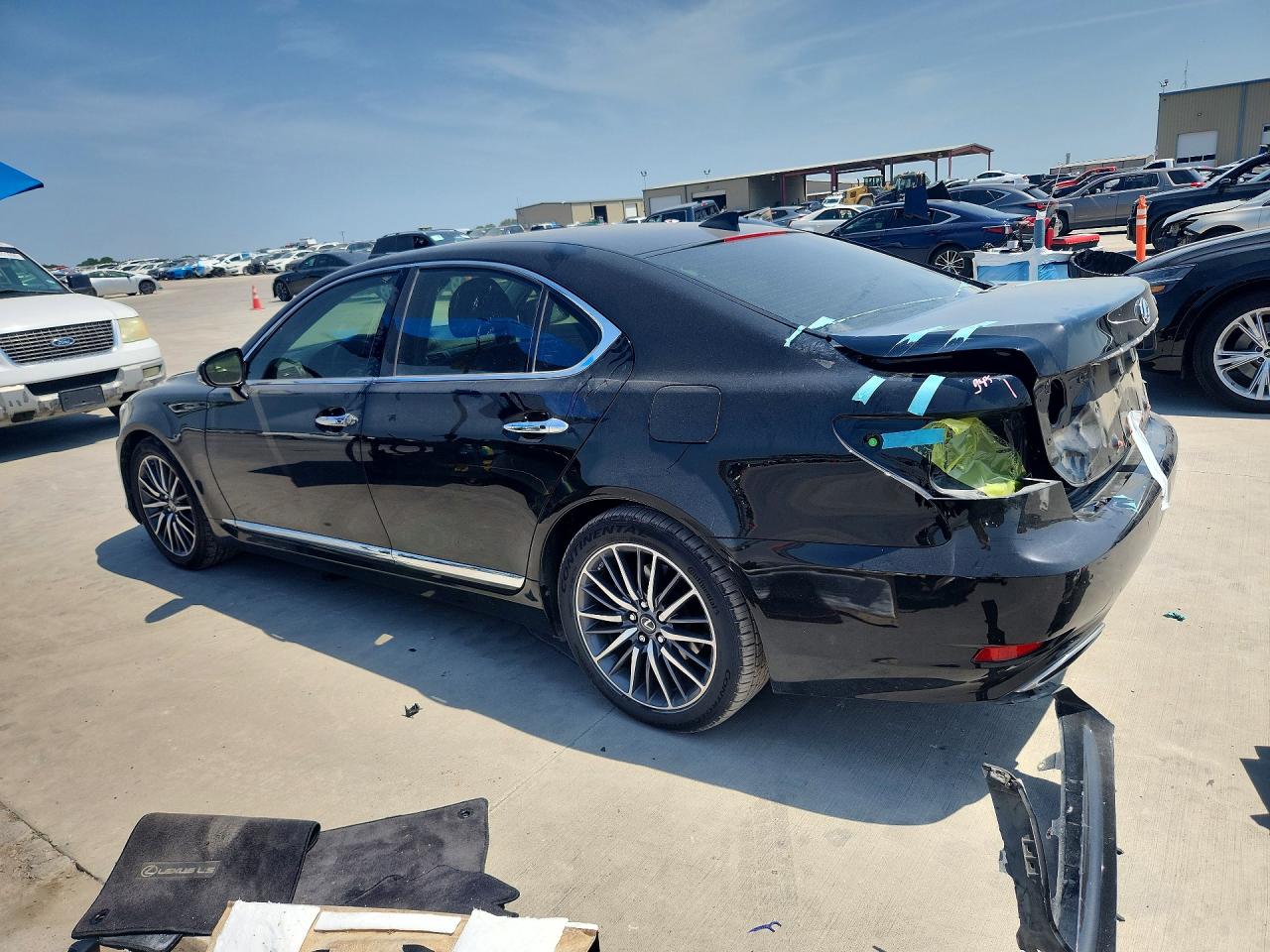 2014 Lexus Ls 460 Черный vin: JTHBL5EFXE5125963