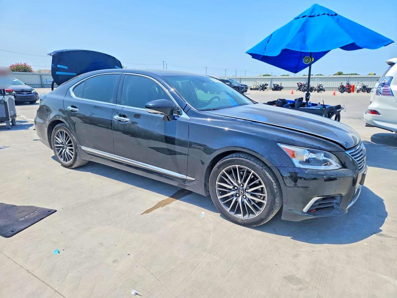 2014 Lexus Ls 460 Черный vin: JTHBL5EFXE5125963